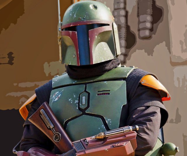 ספר של שריון גוף לביש Boba Fett