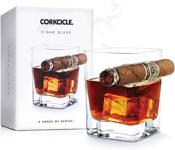 Corkcicle סיגרים מחזיק זכוכית