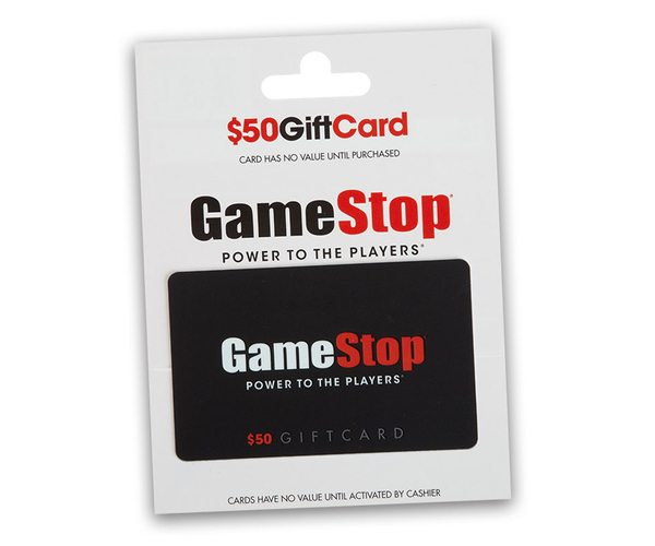 כרטיס מתנה של GameStop
