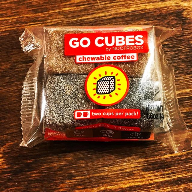 Go Cubes קפה לעיס