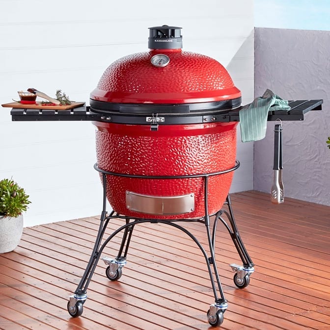 Kamado Joe גריל פחמים מברזל יצוק קרמי
