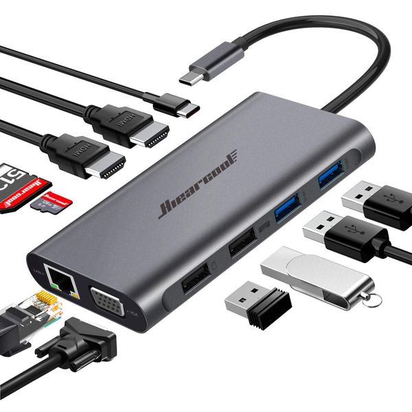 תחנת עגינה USB-C למחשב נייד