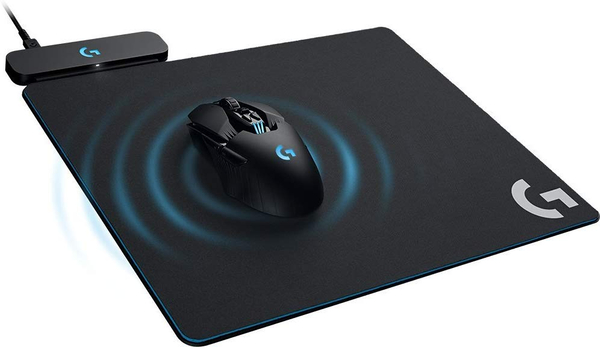 משטח עכבר טעינה אלחוטית של Logitech Powerplay