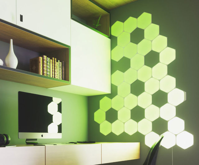 לוחות אור מתומן Nanoleaf