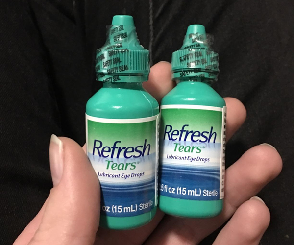 Refresh Tears טיפות עיניים לסיכה