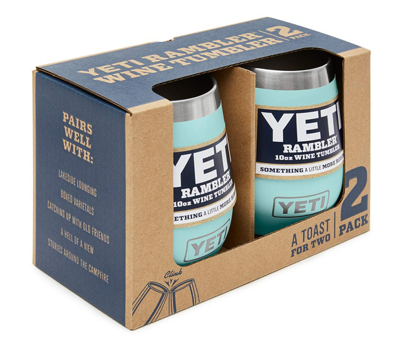 Yeti Rambler יין ללא גבעול שתי חבילות